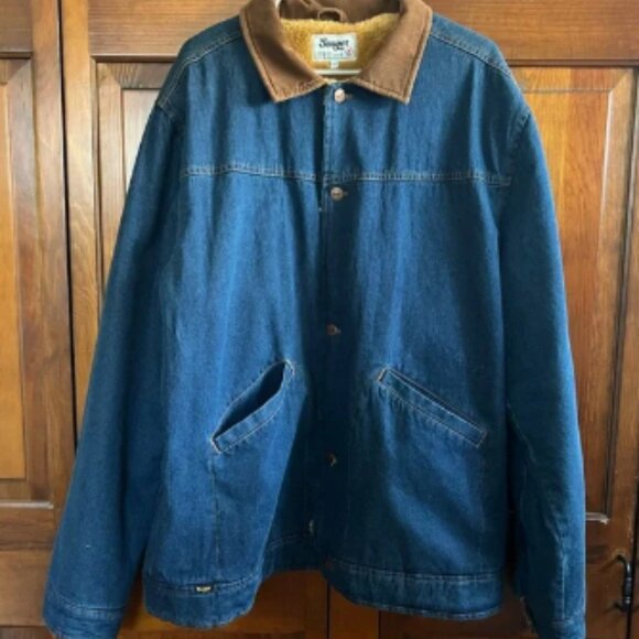 Seager Freightliner Lined Denim Jacket - Picture 1 of 5